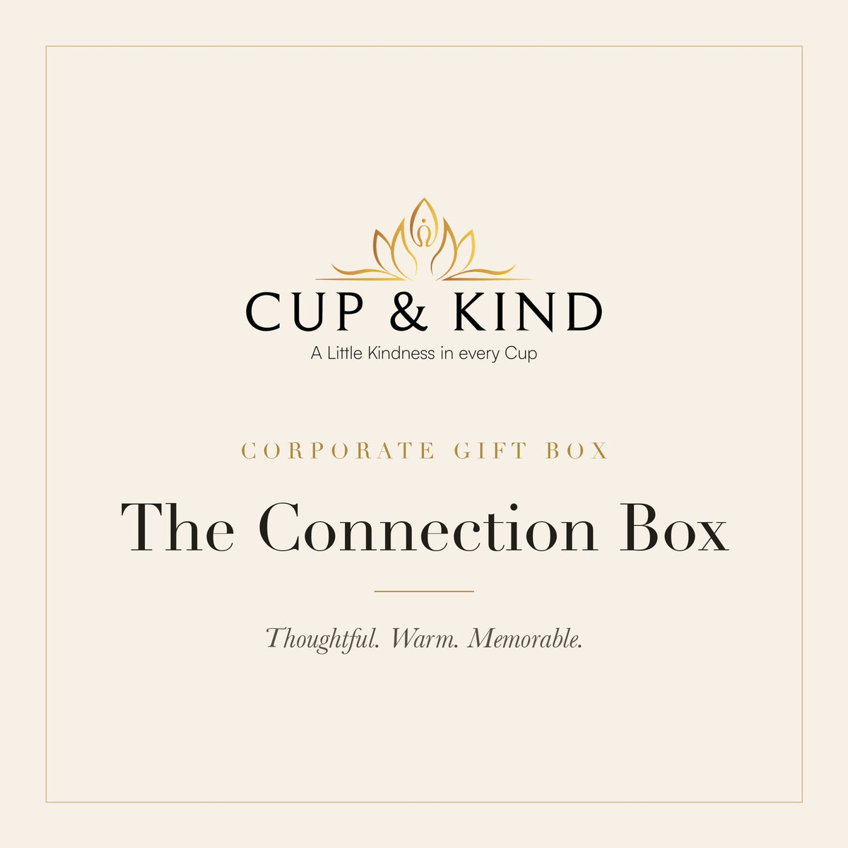 The Connection Box corporate gift box by Cup & Kind